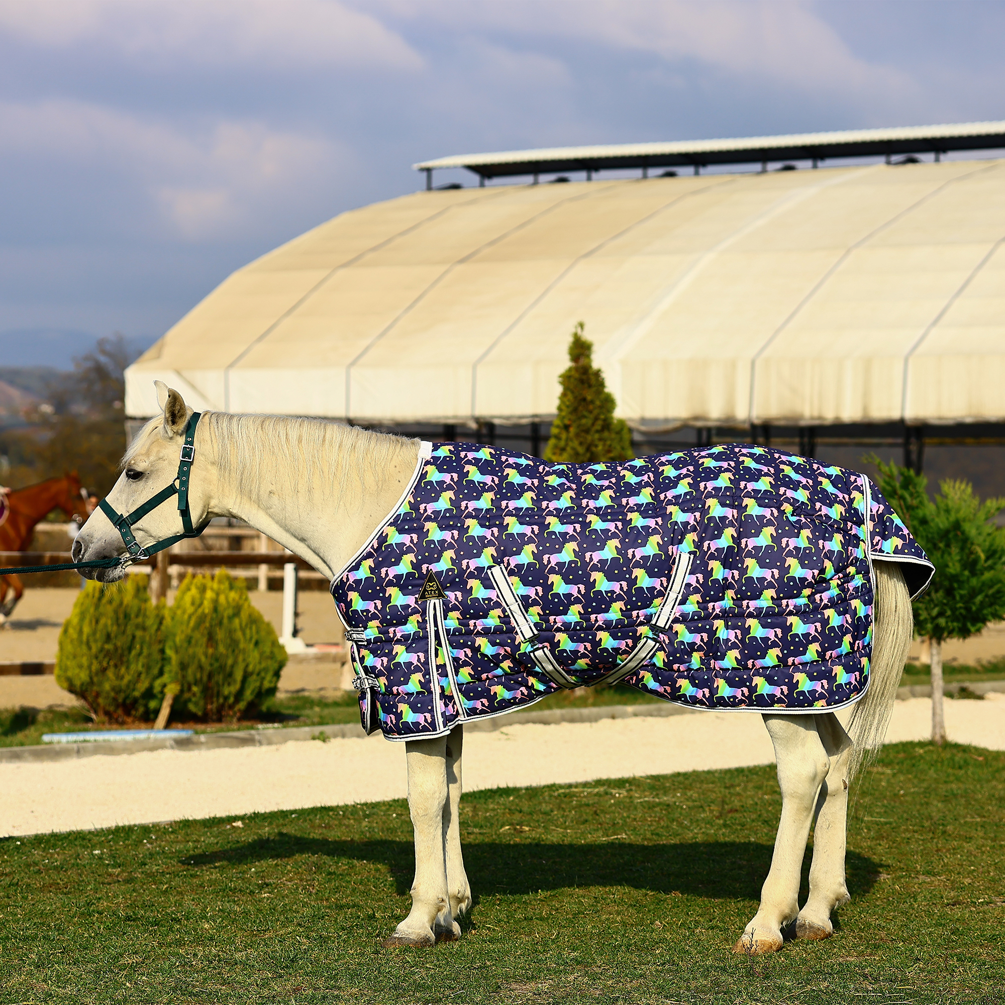 KIŞLIK AHIR BLANKETİ, KIŞLIK AHIR ÇULU ATEX WOLF ÖZEL SERİ (300 gr/m² elyaf dolgu )