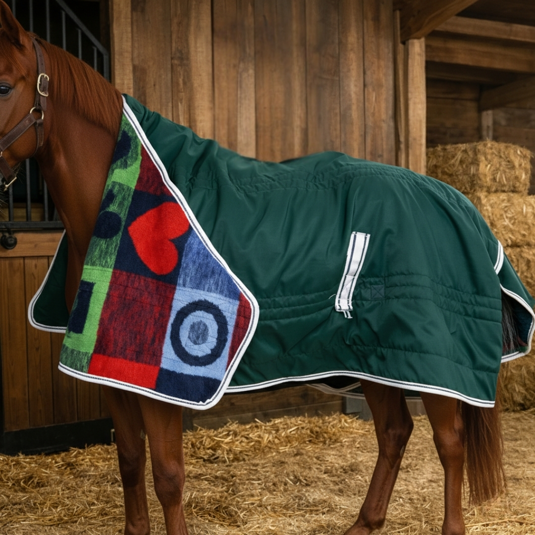 Yağmurluklu ve Battaniyeli Kışlık Blanket, Ahır Çulu